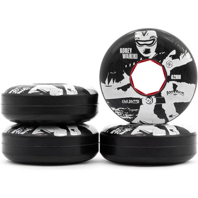 Red Eye Childhood Waikiki 62mm 89A Wheels childhood wiakiki 62mm 89a stack 1 main