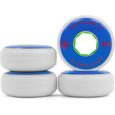 Red Eye Team 55mm 92A Wheels team 55mm 92a stack 1 main