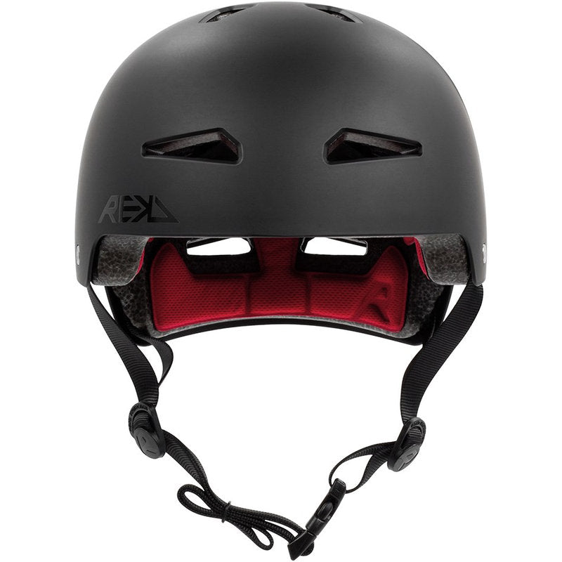 REKD Elite 2.0 Helmet black elite 2 0 helmet black front