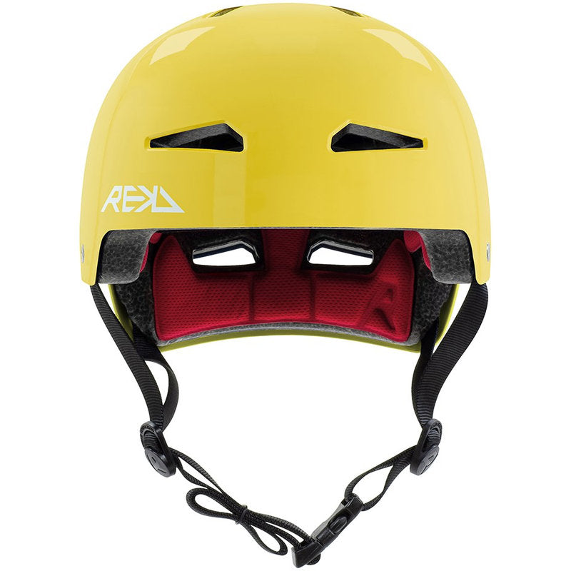 REKD Elite 2.0 Helmet gloss yellow elite 2 0 helmet gloss yellow front