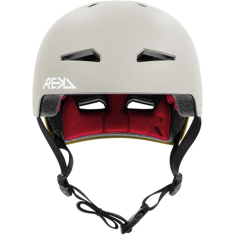 REKD Elite 2.0 Helmet grey yellow elite 2 0 helmet grey yellow front