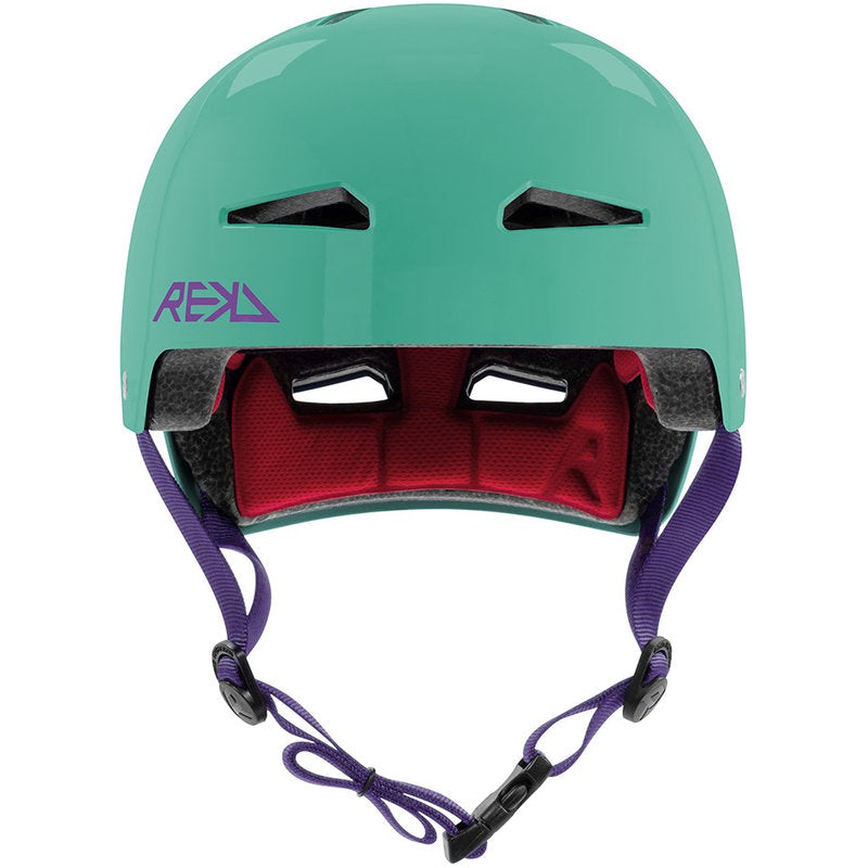 REKD Elite 2.0 Helmet gloss teal elite 2 0 helmet gloss teal front