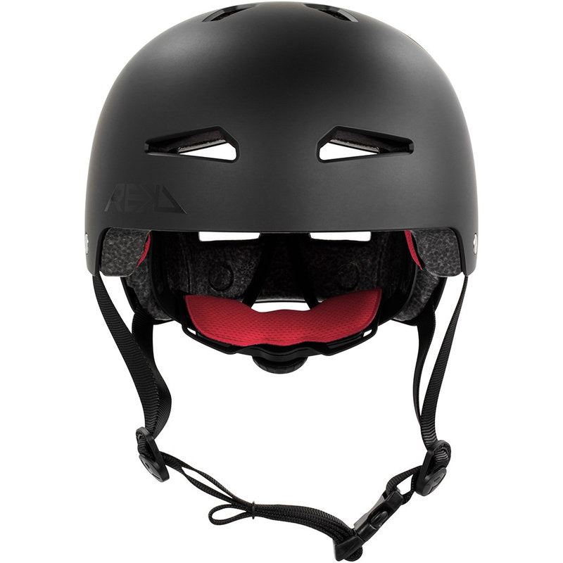 REKD Junior Elite 2.0 Helmet black junior elite 2 0 helmet black front