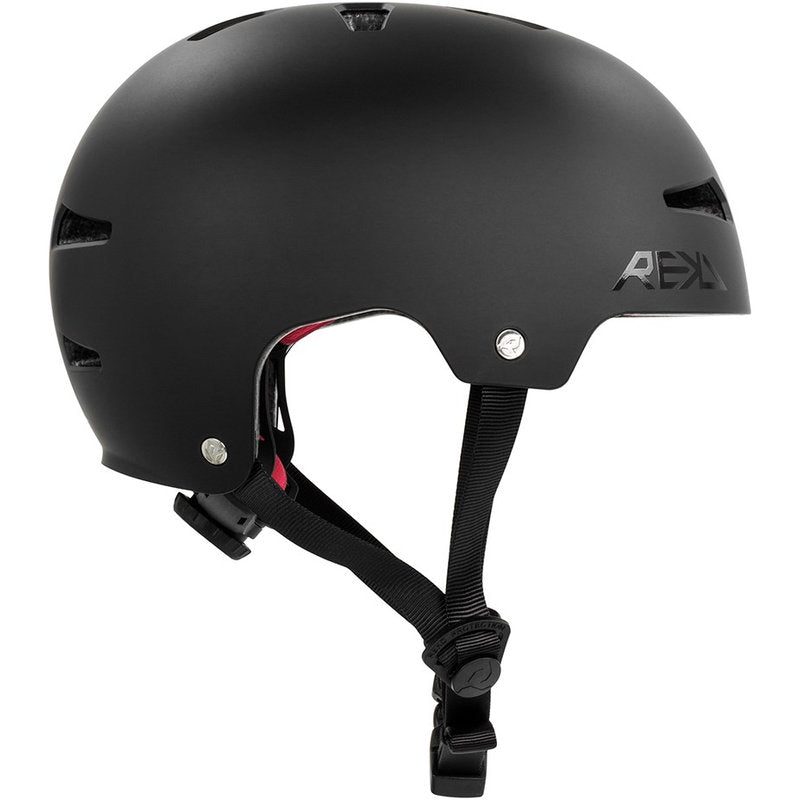 REKD Junior Elite 2.0 Helmet black junior elite 2 0 helmet black side