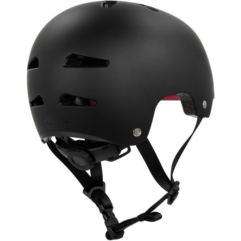 REKD Junior Elite 2.0 Helmet black junior elite 2 0 helmet black back angle
