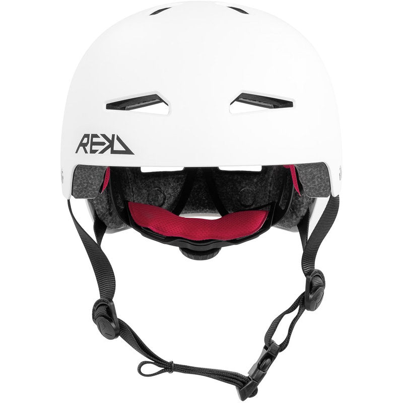 REKD Junior Elite 2.0 Helmet white junior elite 2 0 helmet white front