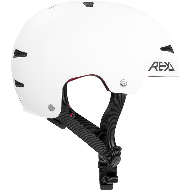 REKD Junior Elite 2.0 Helmet white junior elite 2 0 helmet white side