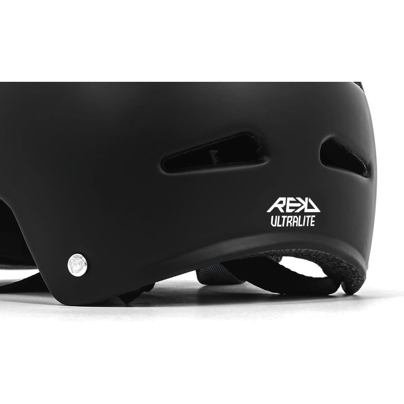 REKD Junior Ultralite In-Mold Helmet black junior ultralite in mold helmet black detail 2