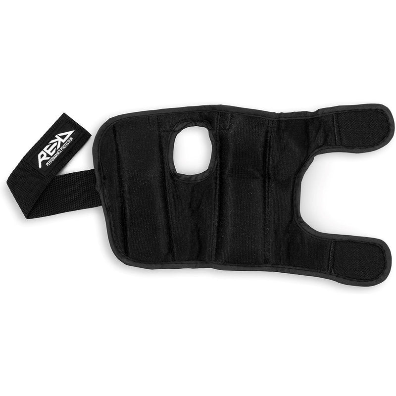 REKD Wrist Guards black wrist guards black back unstrapped