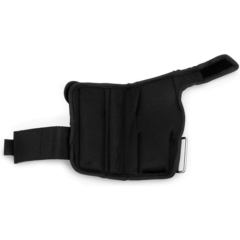 REKD Pro Wrist Guards black pro wrist guards black back unstrapped