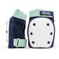 REKD Heavy Duty Triple Pad Set blue mint heavy duty pad set bluemint knee pads pair