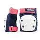 REKD Heavy Duty Triple Pad Set blue pink heavy duty pad set bluepink elbow pads pair