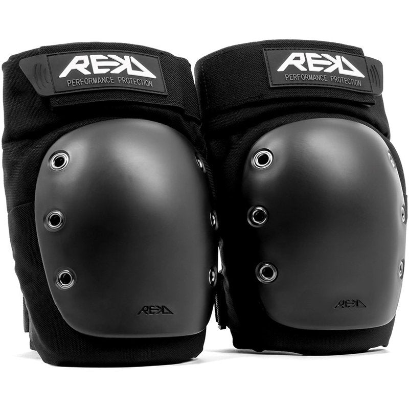 REKD Ramp Knee Pads black knee ramp pads black main