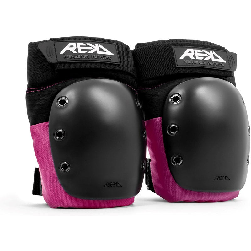 REKD Ramp Knee Pads black pink knee ramp pads blackpink main