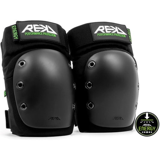 REKD Energy Ramp Knee Pads black energy ramp knee pads black main