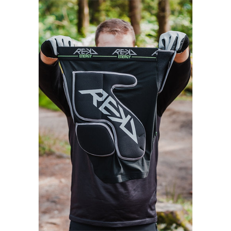 REKD Energy Impact Shorts black energy impact shorts black back promo 02
