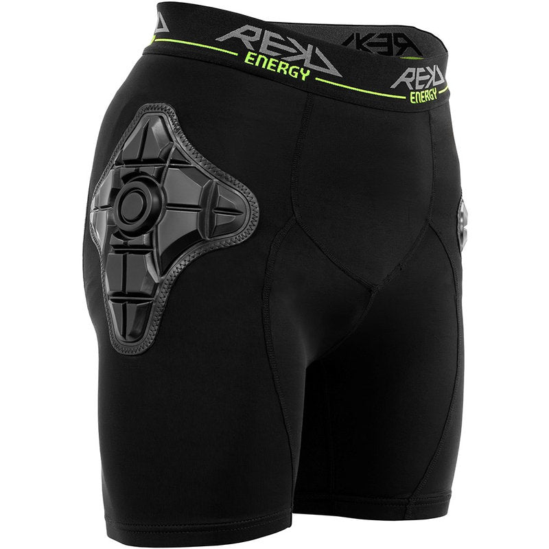 REKD Energy Pro Impact Shorts x energy pro impact shorts front angle