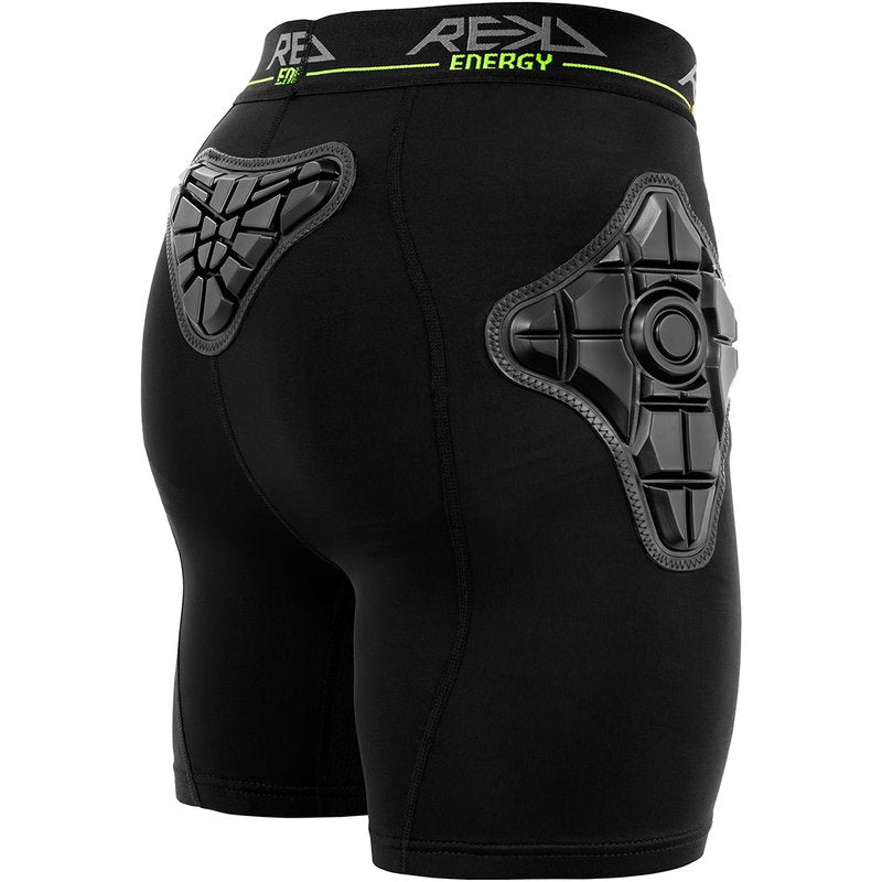 REKD Energy Pro Impact Shorts x energy pro impact shorts back angle