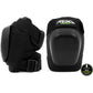REKD Energy Patrol Knee Pads black energy patrol knee pads black cap front and side