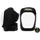 REKD Energy Patrol Knee Pads white energy patrol knee pads white cap front and side