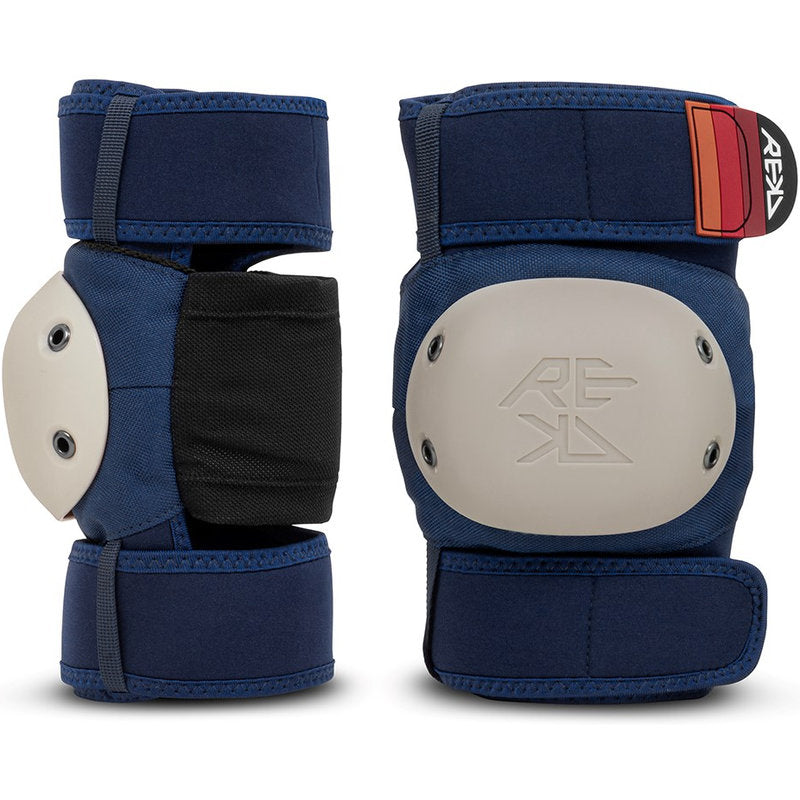REKD Shield Triple Pad Set blue shield triple pad set blue elbow pads pair