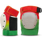 REKD Shield Triple Pad Set fade orange green shield triple pad set fade orange green knee pads pair