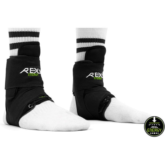 REKD Energy Covert Ankle Braces x energy covert ankle brace with strap front angle main