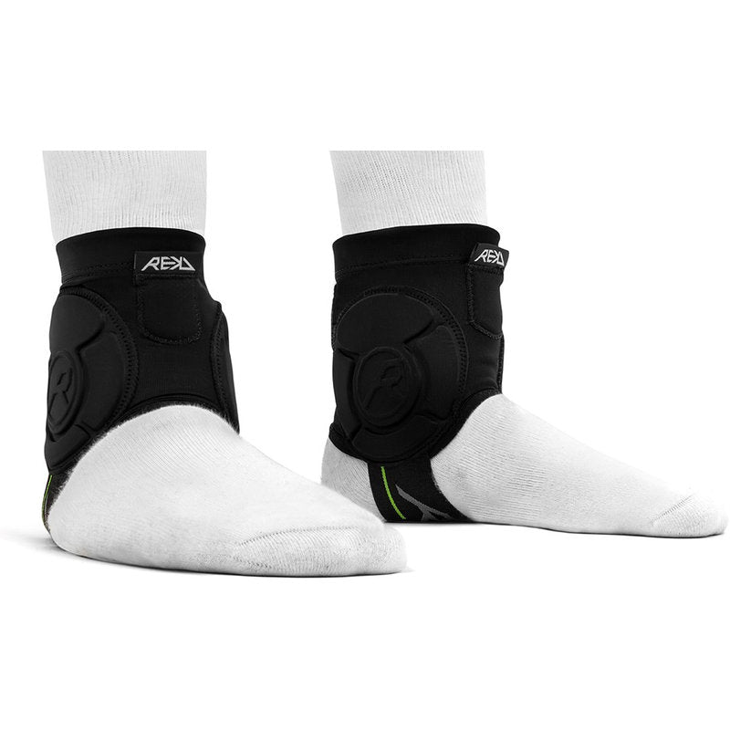 REKD Energy Covert Ankle Impact Guards x energy covert ankle guards front angle