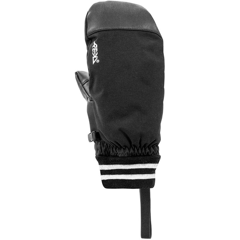 REKD Icon Under Cuff Snow Mitts black icon under cuff mitts black back