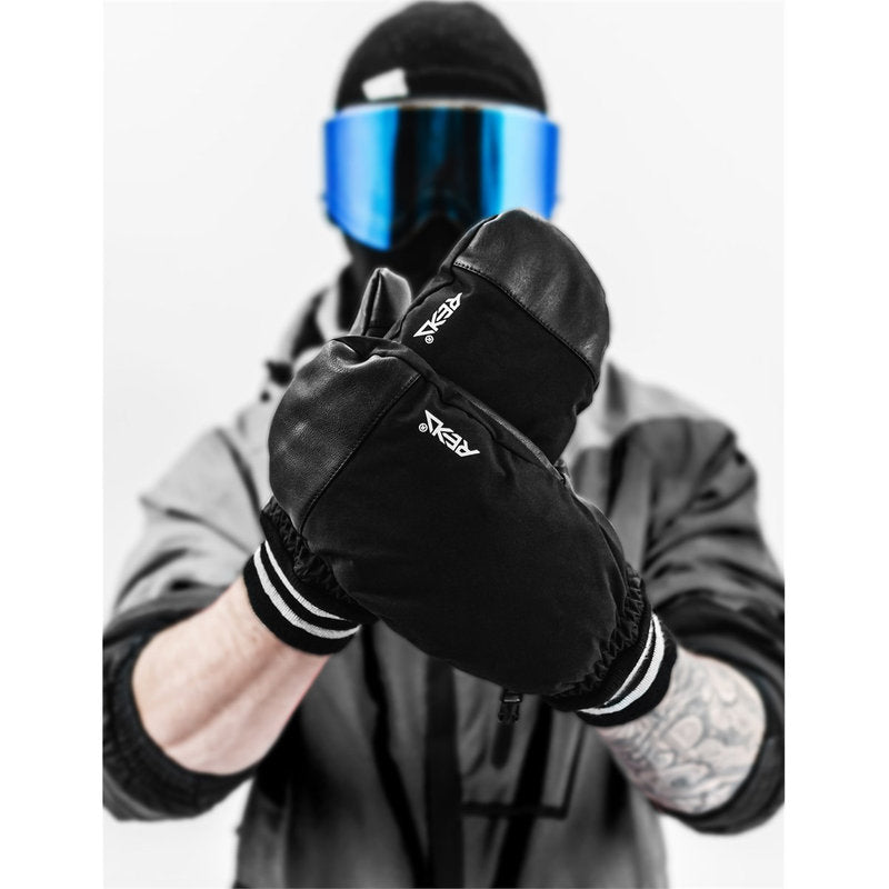 REKD Icon Under Cuff Snow Mitts black icon under cuff mitts black promo 01