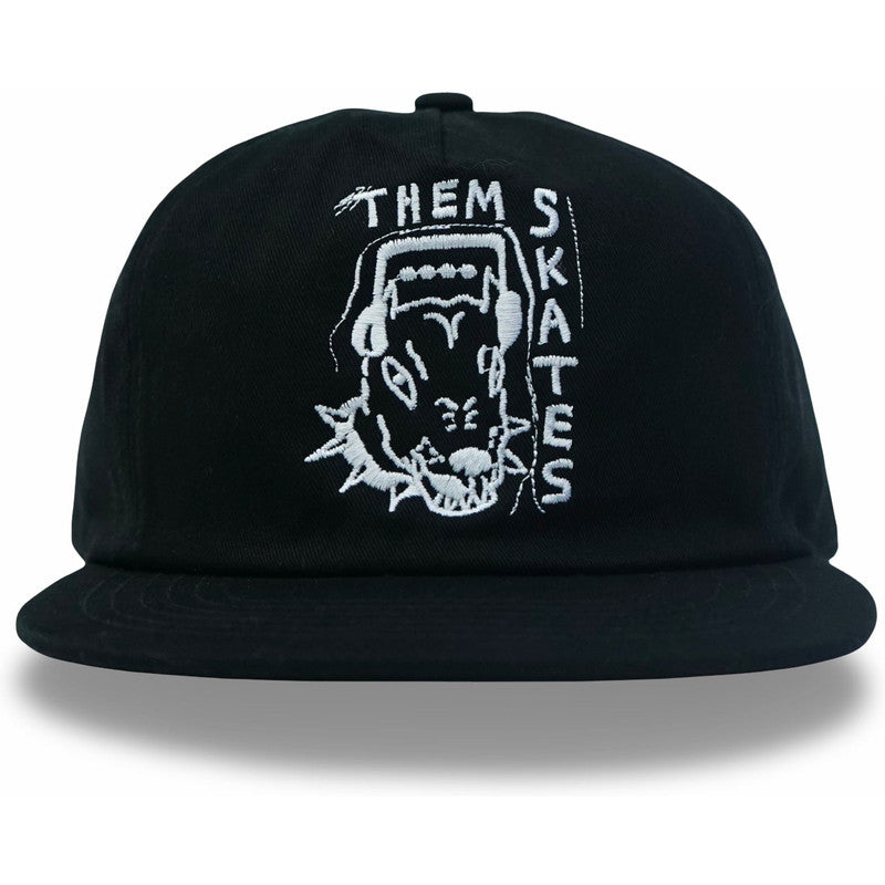 Them Dog Strapback Hat Black