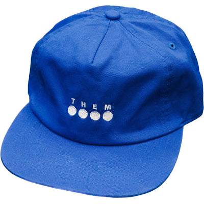 Them Dots Snapback Hat Blue