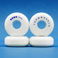 Them 58mm 90A White Wheels