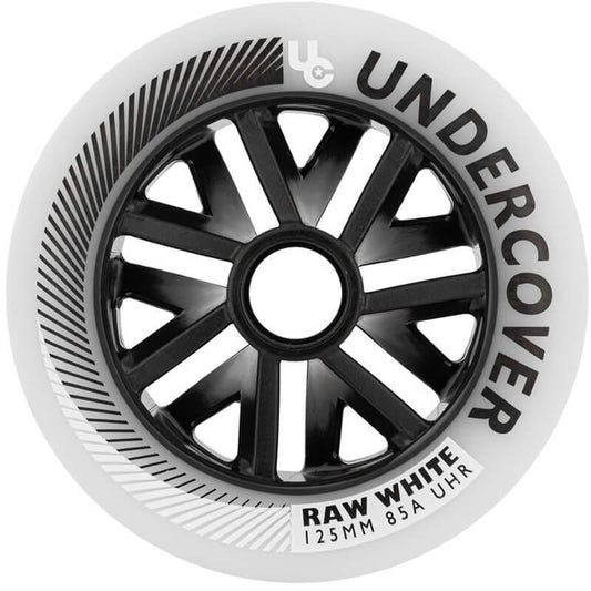 Undercover Raw 125mm White Wheels - Inlinex