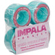 🔥🔥🔥Impala 4 Pack Aqua Quad Wheels