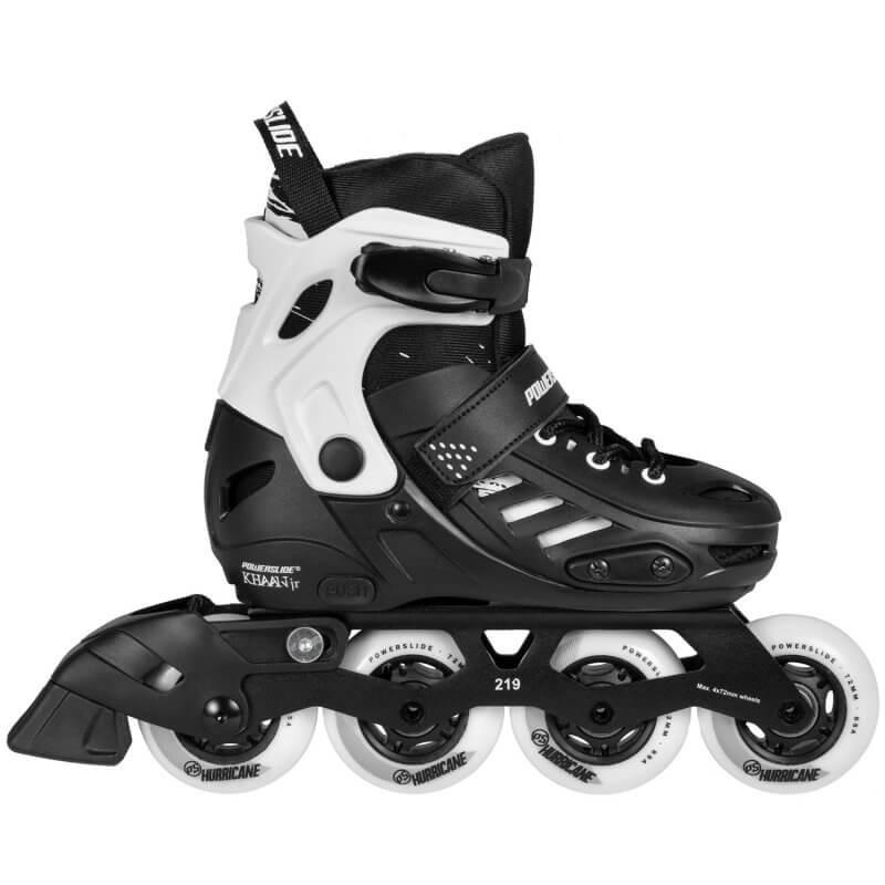 Powerslide Khaan SQD Black Kids Skates - Inlinex