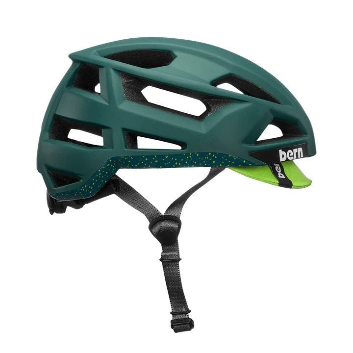bern fl-1 libre bike helmet matte black l Bern FL-1 Pave Visor Lagoon Helmet – Inlinex