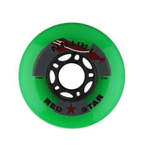 Red Star Triton Wheels - Inlinex
